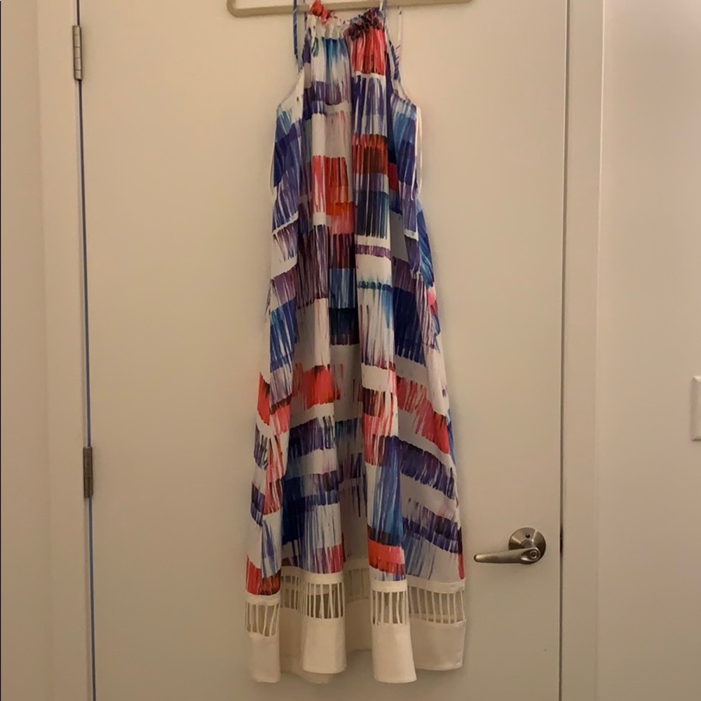 Anthropologie colorful dress size small